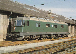 Schweizerische Bundesbahnen Elektrische Lokomotive Re6/6 11655 'Cossonay'; Bahn, Train, Chemin De Fer - Cossonay