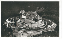 Burg Kreutzenstein, Fliegeraufnahme, 1930 - Korneuburg