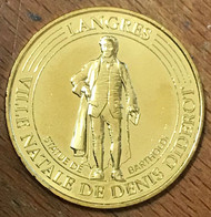 52 LANGRES STATUE DE BARTHOLDI MDP 2017 MEDAILLE SOUVENIR MONNAIE DE PARIS JETON TOURISTIQUE MEDALS COINS TOKENS - 2017