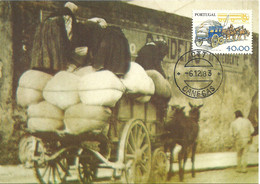 Carte Maximum - Portugal - Galera Saloia - Carroça Cavalos - Horse Carriage - Char à Cheval - Maximum Cards & Covers