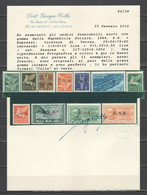 ITALIA 1944 - G.N.R. - Posta Aerea + Espressi ** - Tiratura Di Verona - Certificati     (g7301) - Poste Aérienne