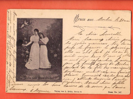 MKA-37 Gruss Aus Berlin Liebe Und Freundschaft.  Used In 1898 To Switzerland - Greetings From...