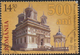 Rumania 2012 Scott 7272 Sello º Catedral Basilicas Curtea De Arges Monastery Church Michel 6655 Yvert 5633 Posta Romana - Used Stamps