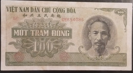 North Vietnam Viet Nam 100 Dong VF Banknote Note 1951 - Pick#621a / 02 Photo - Viêt-Nam