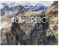 (HH 37) Canada - Explore BC (large Size) No Stamp Posted To Australia - Andere