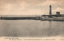 Environs De Royan - St Saint-Georges De Didonne - Les Roches Et Le Phare - Edition Marcel Delboy Carte M.D. Non Circulée - Phares