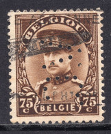 Belgium 1931 - King Albert - Perfins "VC" - 1909-34