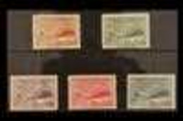 RAILWAYS 1952 Saudi Arabia Inauguration Of Dammam-Riyadh Railway Complete Set, SG 372/376, Never Hinged Mint. (5 Stamps) - Unclassified