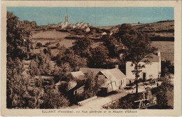 CPA ELLIANT Vue Générale Et Le Moulin D'Elliant (144053) - Elliant