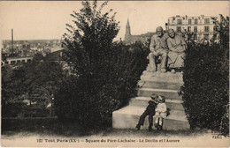 CPA PARIS 20e Pere-Lachaise - Le Déclin Et L'Aurore (144156) - Statues
