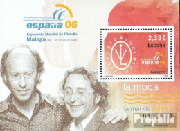 Spanien Block152 Postfrisch 2006 Briefmarkenausstellung - Blocks & Sheetlets & Panes