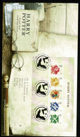 Ref 1464 - GB 2007 - First Day Cover FDC - Harry Potter Miniature Sheet - 2001-2010. Decimale Uitgaven