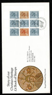 Ref 1464 - GB 1984 - First Day Cover FDC - Christian Heritage Prestige Booklet Pane - 1981-1990 Decimal Issues