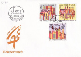 Luxembourg - FDC Abtei Echternach (8.196) - Briefe U. Dokumente