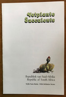 REPUBLIC Of SOUTH AFRICA=5th DEFINITIVE SERIES=1988=SUCCULENTS=CACTUS=PLANTS=FLOWER=LITHOPS=FRITHIA=CRASSULA=COIL STAMPS - Briefe U. Dokumente