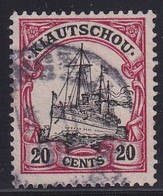 KIAUTSCHOU / CHINA - YVERT N° 18 OBLITERE ! - COTE = 32 EUR. - Kiautschou