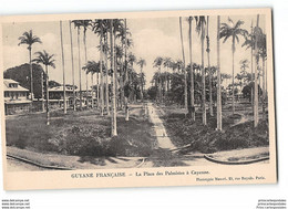 CPA Guyane La Place Des Palmistes à Cayenne - Cayenne