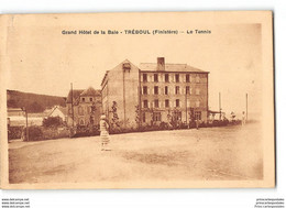 CPA 29 Treboul Le Grand Hotel De La Baie Le Tennis - Tréboul