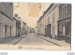 CPA 91 Essonnes Rue D'Angouleme - Essonnes