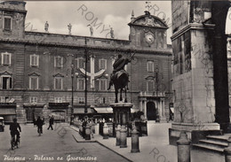 CARTOLINA  PIACENZA ,EMILIA ROMAGNA ,PALAZZO EX.GUVERNATORE,STORIA,CULTURA,RELIGIONE,MEMORIA,BELLA ITALIA,VIAGGIATA 1954 - Piacenza