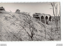 CPA Carte Photo Le Viaduc De Courtalain Bombardé Par L'aviation Americaine Aout 1944 - Courtalain