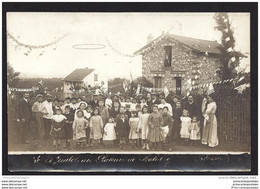 CPA 92 Carte Photo Chatenay Malabry Le 14 Juillet - Chatenay Malabry