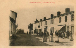 St Brévin Les Pins * Grande Rue Du Bourg * Cpa Dos 1900 - Saint-Brevin-les-Pins