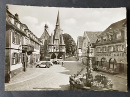 Michelstadt/ Odenwald/ Marktplatz Und Rathaus/ Oldtimer Autos - Michelstadt