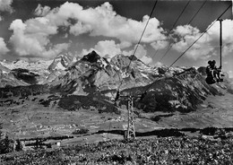 Wildhaus Sesselbahn Oberdorf - Gamsalp - Blick Zum Säntis Schafberg Moor   (15 X 10 Cm ) - Gams