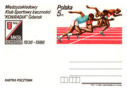Thème Athlétisme - Pologne Entiers Postaux - TB - Athlétisme