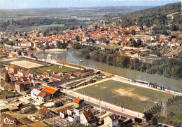 77-LA-FERTE-SOUS-JOUARRE- VUE GENERALE AERIENNE LE STADE HENRI-REAUBOURG ET VALLE DE LA MARNE - La Ferte Sous Jouarre