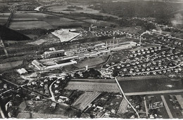 Cpsm Thourotte, Société Saint Gobain, Glacerie De Chantereine, Vue Générale Aérienne - Thourotte