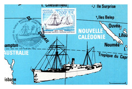 Thème Bateaux - Nouvelle Calédonie - Carte Maximum - TB - Ships