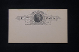 ETATS UNIS - Entier Postal Non Circulé - L 88375 - ...-1900