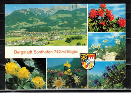 217X * BERGSTADT SONTHOFEN MIT ALPENBLUMEN * IN 6 ANSICHTEN **!! - Sonthofen