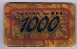 Spa Casino Plaque  1000 Casino De Spa - Casino