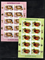 AZERBAIJAN -2005 . EUROPA-2005  ( 2 Sheets.) - Azerbaïdjan