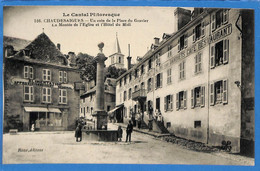 15 - Chantal -  Chaudesaigues -  Un Coin De La Place Du Gravier   (N3204) - Sonstige & Ohne Zuordnung