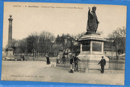 15 - Cantal - Aurillac - Statue Du Pape Gerbert Et Colonne Monthyon  (N3208) - Aurillac