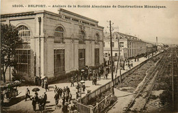 Belfort * Ateliers De La Société Alsacienne De Constructions Mécaniques * Usine Industrie * Ligne Chemin De Fer - Belfort - City