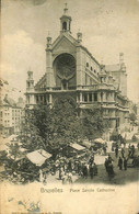 034 108 - CPA - Belgique - Bruxelles - Place Sainte-Catherine - Squares