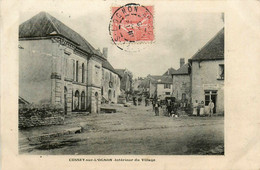 Cussey Sur L'ognon * Rue Et Intérieur Du Village * Boulangerie - Autres & Non Classés