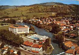 09-SAINT-GIRONS- VUE AERIENNE CENTRE D'APPRENTISSAGE ET PISCINE - Saint Girons