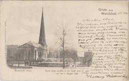 1900 ; Wandsbek ,wandsbeker Kirche - Wandsbek