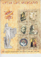 VATICANO 1983 - Sassone  BF 6** - Arte  Vaticano-USA  -.- - Sculpture