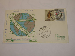 Libya  First Flight Cover To Egypt Tripoli - Cairo  1969 - Libya