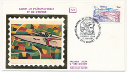 FRANCE - Enveloppe - Salon International De L'Aéronautique Et De L'Espace - Le Bourget - 1981 - 1960-.... Cartas & Documentos