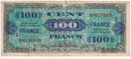 France, 100 Francs   1944   N° 08058949 - 1944 Flag/France