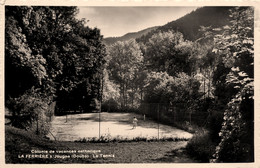 La Ferrière Sous Jougne * Jougne * La Colonie De Vacances Catholique * Le Tennis * Sport - Sonstige & Ohne Zuordnung