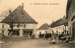 Vercel * La Grande Rue * Hôtel De Paris * Débit De Tabac Tabacs VUILLEMIN - Sonstige & Ohne Zuordnung